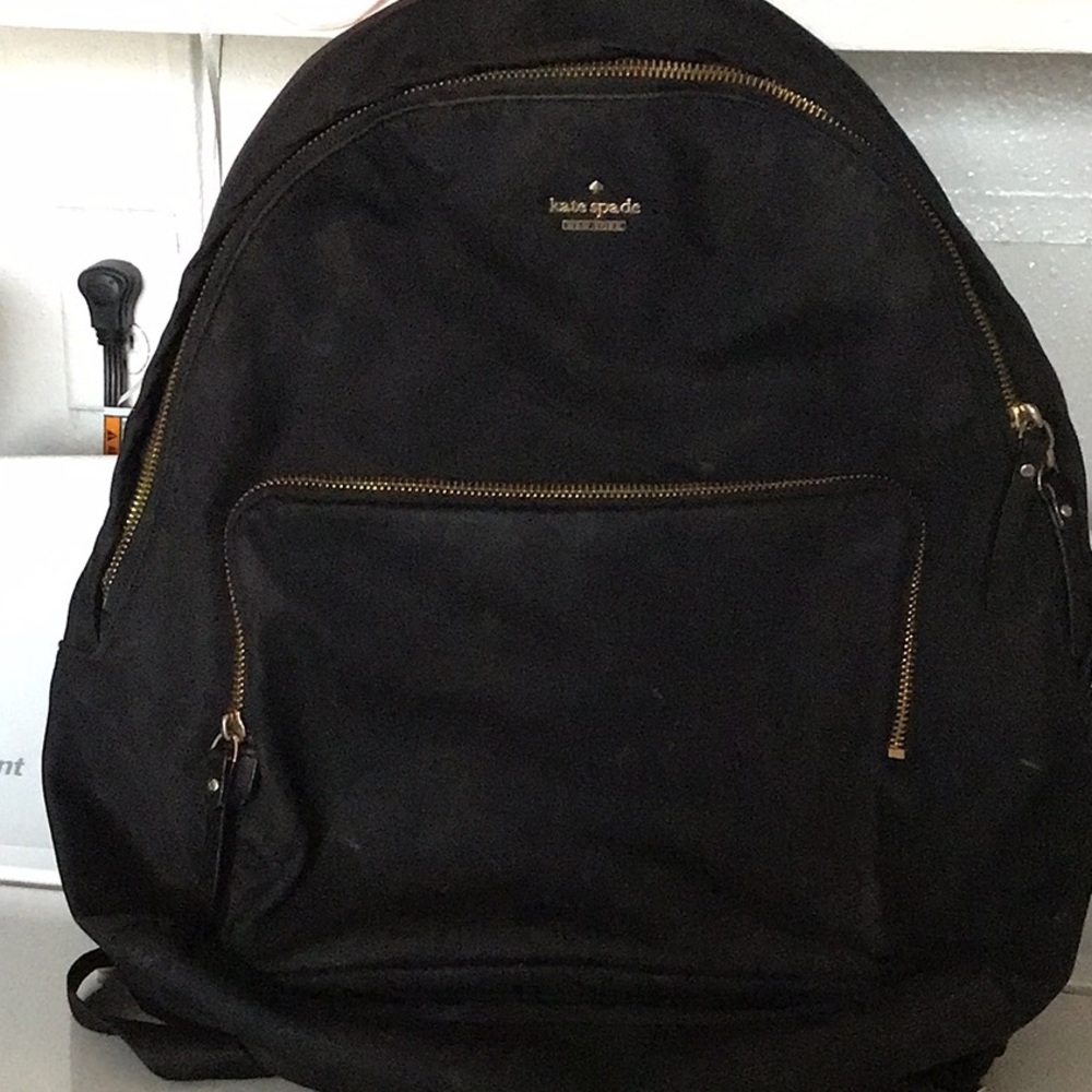 Kate Spade Black Backpack